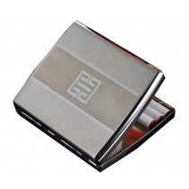 Stainless Steel Cigarette Container Cigarette Case For Men