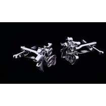 A Pair of Chinese Good Fortune Cuff-links for Men Fashion Luxurious Tuxedo Shirts Cuff-links