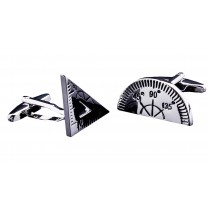 A Pair of Unique Rules Cuff-links for Men Fashion Luxurious Tuxedo Shirts Cuff-links