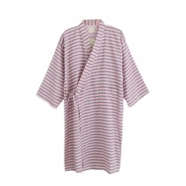 Spring/Summer Thin Cotton Kimono Skirt for Women Bathrobe Spa Robe Pajams
