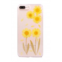 Creative Women Phone Case Dried Flower Phone Shell for Iphone 6/6S