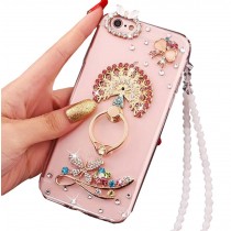 Women Phone Case for Iphone 6 Plus / 6S Plus Shinny Phone Protection
