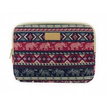 Laptop Carrying Bag Twin Sides Patterns Waterproof Case