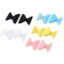 Multicolored Eyeglasses Nose Pads 5 Pairs Silicone
