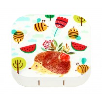 Lovely Hedgehog Pattern Contact Lens Case