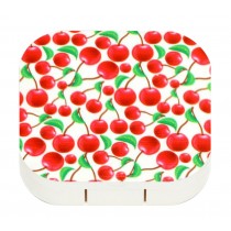 Contact Lenses Storage Box Case for Home - Cherries