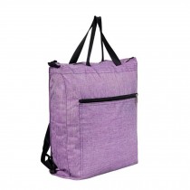 Portable Big Capacity Shopping Bags Travel Bags - Purple