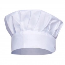 Chef Hat Adult Adjustable Elastic Baker Kitchen Cooking Chef Cap 2 Pcs, White