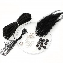 Set of 2 DIY Dream Catcher Craft Kit Meaningful Christmas Gifts - Black