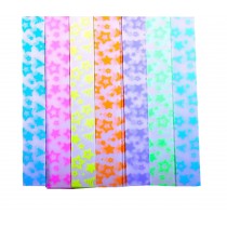 Lovely 420 Sheets Colorful Star Folding Paper 7 Colors