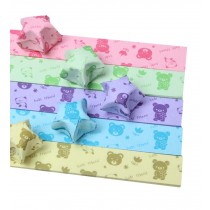 Lovely Bear Pattern 520 Sheets Craft Lucky Star Folding Paper