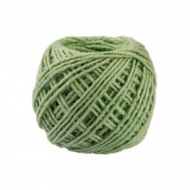Vintage Style DIY Hand-woven Material Fine Linen Rope 160 Meters (525ft)-Green