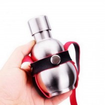 Cute Design Portable Stainless Steel Wine Bottle for Travel, 250 ml