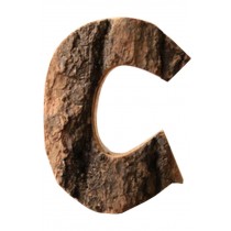 Wooden Letter 'C' Hanging Sign Home Decoration wall d??cor