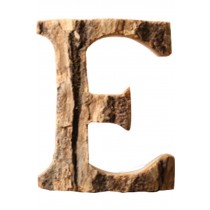 Wooden Letter 'E' Hanging Sign Personalized Decoration wall d??cor