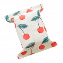 Cherry Pattern Car Accessories Tissue Box Towel Napkin Papers Bag Cover