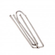 Set of 15 Stainless Steel Curtain Rings Hooks for Home Curtain