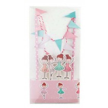 Birthday Cake Flags Decoration Cake Toppers Flags
