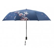 Folding ?Travel Umbrella-UV Protection Parasol - Cherry Blossom