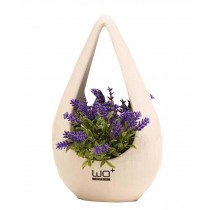 Water Free Artificial Lavender Desk Flower Lucky Artificial Plant for Home