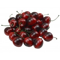 Small Dark Red Cherry Set Decoration Fake Fruit Set of 40