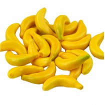 Mini Artificial Banana Artificial Fruits Play Toys for Kids