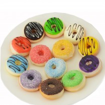 Assorted Fake Donuts Sets Pretend Play Toys for Kids