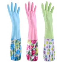 Cleaning Gloves Washing Gloves Thick Household Gloves /Set Of  3