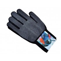 2 Pair Black Outdoor Hand Protective Working Gloves