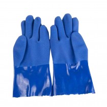 Average Size PVC Men Outdoor Working Gloves Waterproof Gloves