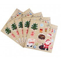 3 Packs of Disposable Party/Dinner Paper Printed Napkins