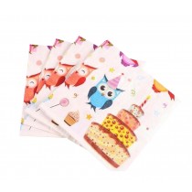 3 Packs Two Layers Disposable Kids Birthday Party/Dinner Paper Napkins