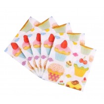 Set of 3 Two Layers Table Disposable Paper Napkins/Placemats