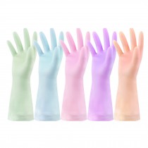 Reusable Waterproof Household Gloves for Kitchen Cleaning 5 Pairs