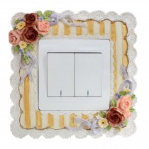 Resin Wall-home Switch Stickers Korean Style Switch Ornament