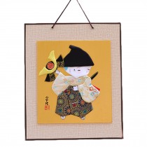 Japanese Style Cloth Sticker Painting for Sushi Bar Restaurant 32*38 CM