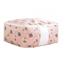 Clothes Storage Bag Beddings/blanket Organizer Storage Containers Flowers Pattern