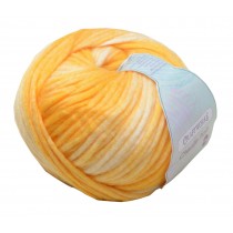 Knitting Crochet Craft Yarn Soft Yellow and White