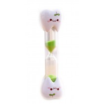 Children hourglass cute ornaments 3 minutes smoke dumplings green