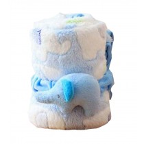 Blue Elephant Summer/Autumn Blanket for Sleep/Nap 95*80CM