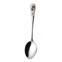 Set of 2 Stainless Steel Spoon Cow Pattern