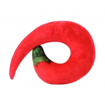 Red Chili Shaped 3D Simulation Neck Pillow Office Cushions Waist Pillow