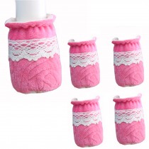 Lovely Pink Table Leg Socks Chair Leg Protector Home Decor 8 Sets