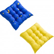 Square Chair Cushion Soft Seat Pads Cushion Pillow, 2 Pcs