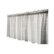Japanese Style Translucent Short Home Curtain Cafe Tier Curtain Gauze 03