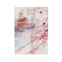 Japanese Style Hanging Curtain Home Restaurant Curtains 70*90CM H