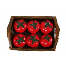 Tomato Plates Creative Three-dimensional Refrigerator Stickers