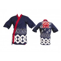 Japense Style Chef Workwear Coat Sushi Chef Jacket Uniform A