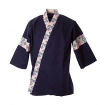 Japense Style Chef Workwear Coat Sushi Chef Jacket Uniform M
