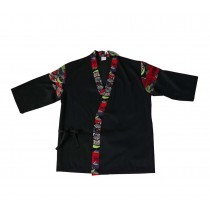Japense Style Chef Workwear Coat Sushi Chef Jacket Uniform Q